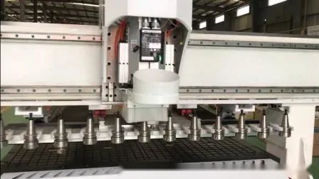 1300X2500mm 4 축 Atc 라이너 CNC 라우터 3D 목공 기계 가구 캐비닛 절단 조각 CNC 나무 조각 기계 MDF 밀링 Engaver